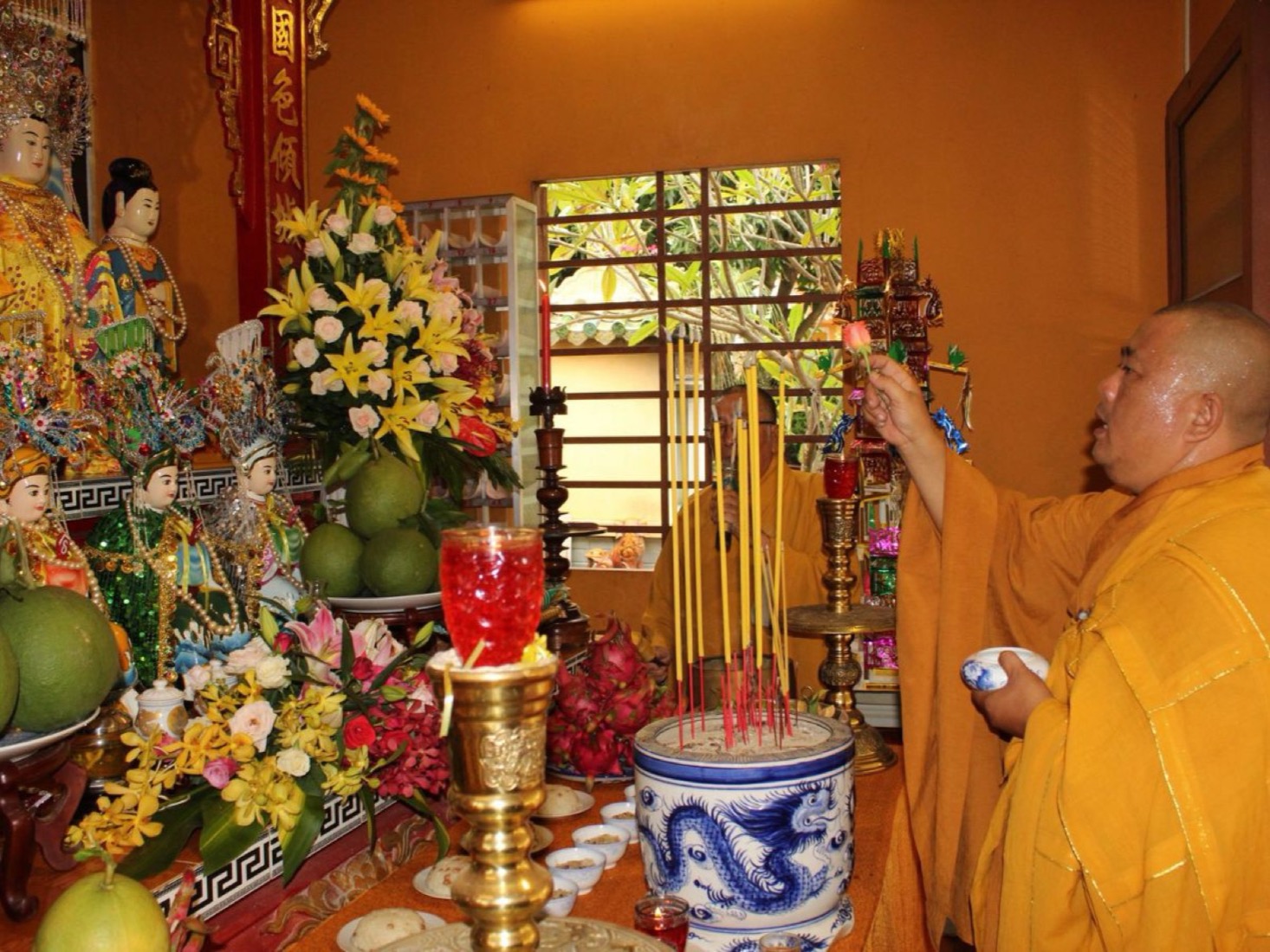 Thành phần mâm lễ chay