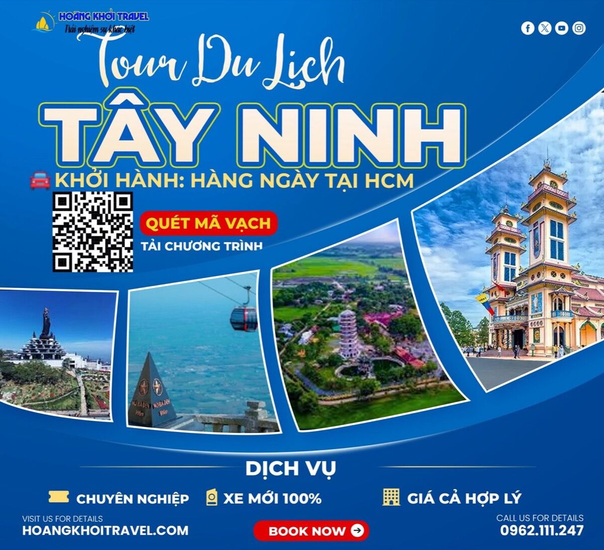 Lịch trình Núi Bà Đen 2 ngày 1 đêm chi tiết + chi phí (tự túc 2026)